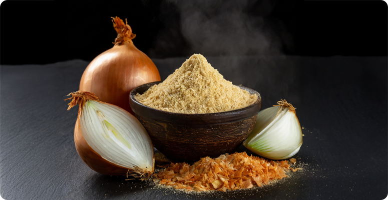 Unlock Global Potential with Onion Powder Exports from India in 2025 3 Top Organic Onion Powder Exporters in India