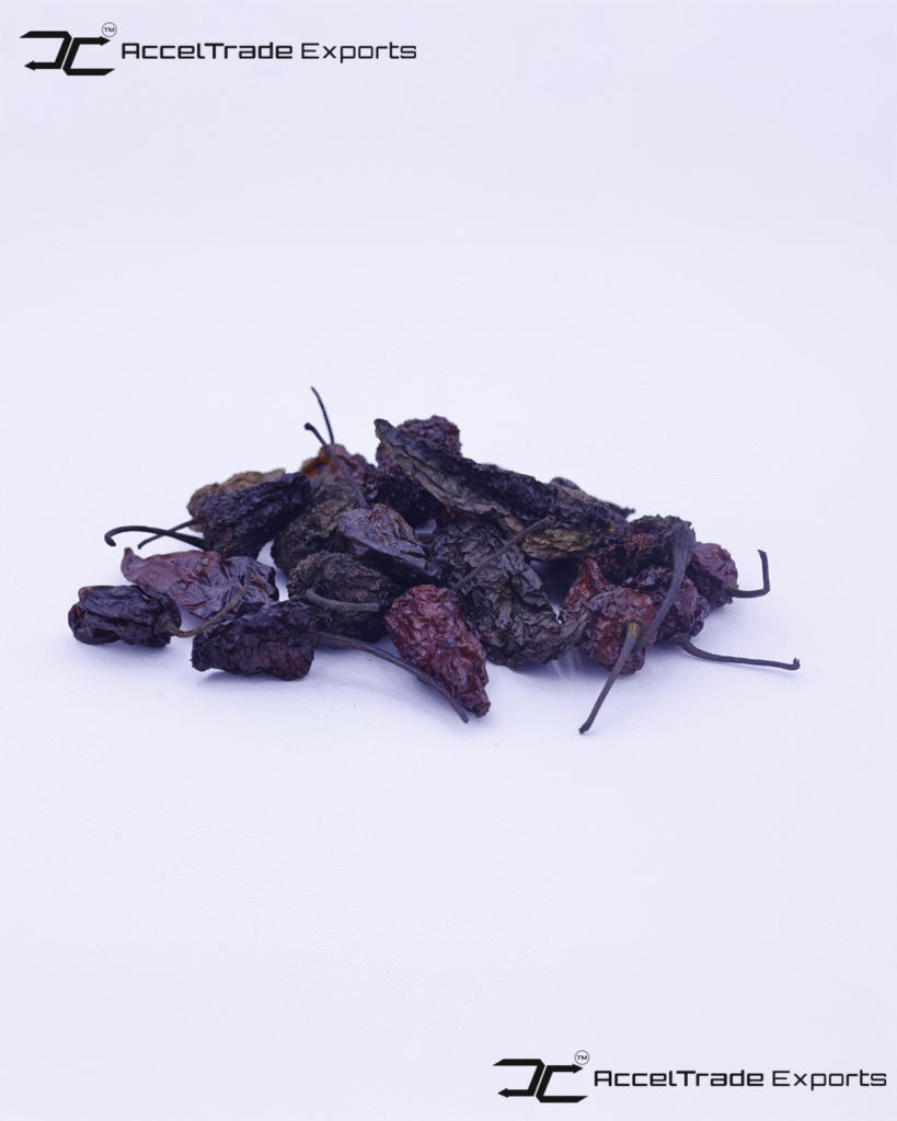 Smoke dry red chilli